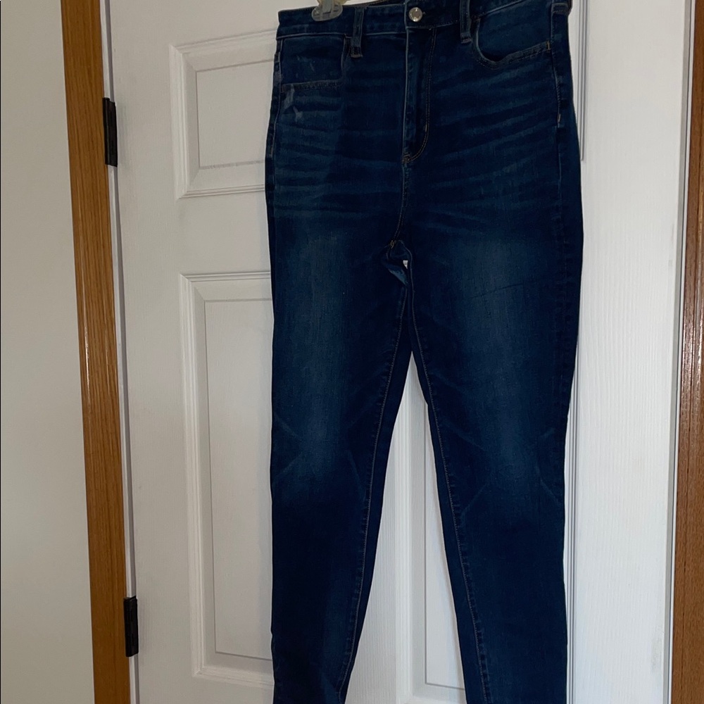 American Eagle Dark Wash Skinny Jeans